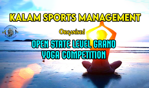 Open State Level Grand Yoga Competition